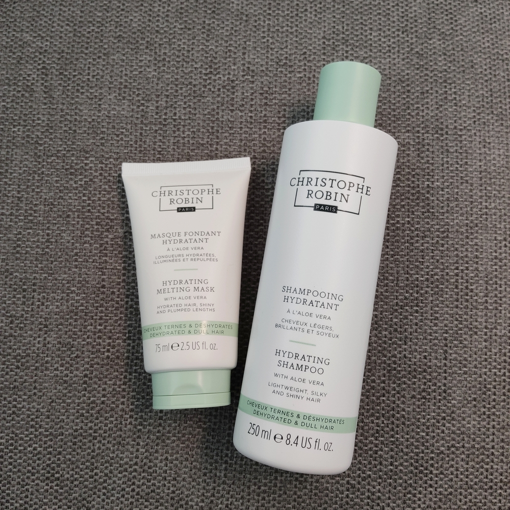 [New] Christophe Robin Hydrating Shampoo with Aloe Vera Hydrating Melting Mask